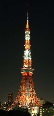 夏の東京タワー