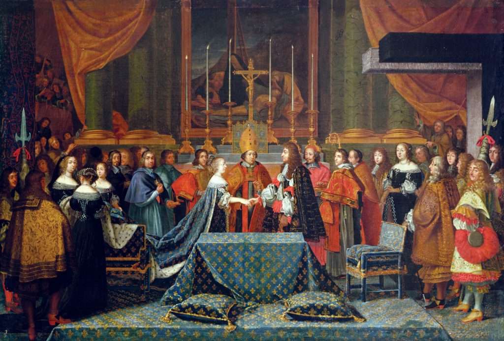 https://upload.wikimedia.org/wikipedia/commons/b/b1/Louis_XIV_wedding.jpg