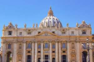 The Vatican featuring St. Peter's Basilica, Rome, Italy