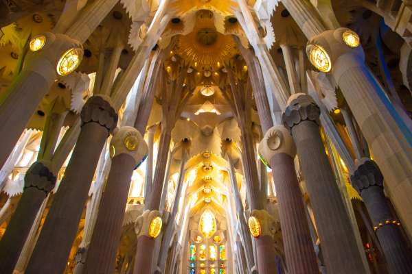 Sagrada Familia Cathedral in Barcelona