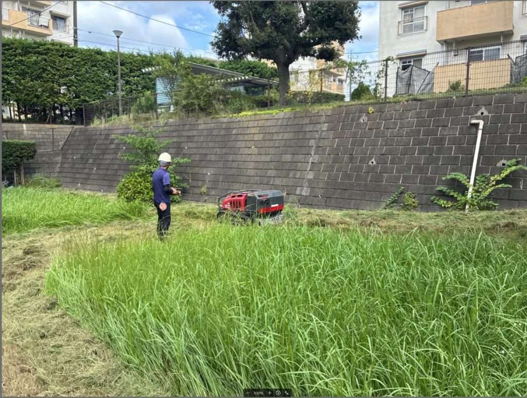 小林庭園　施工の様子